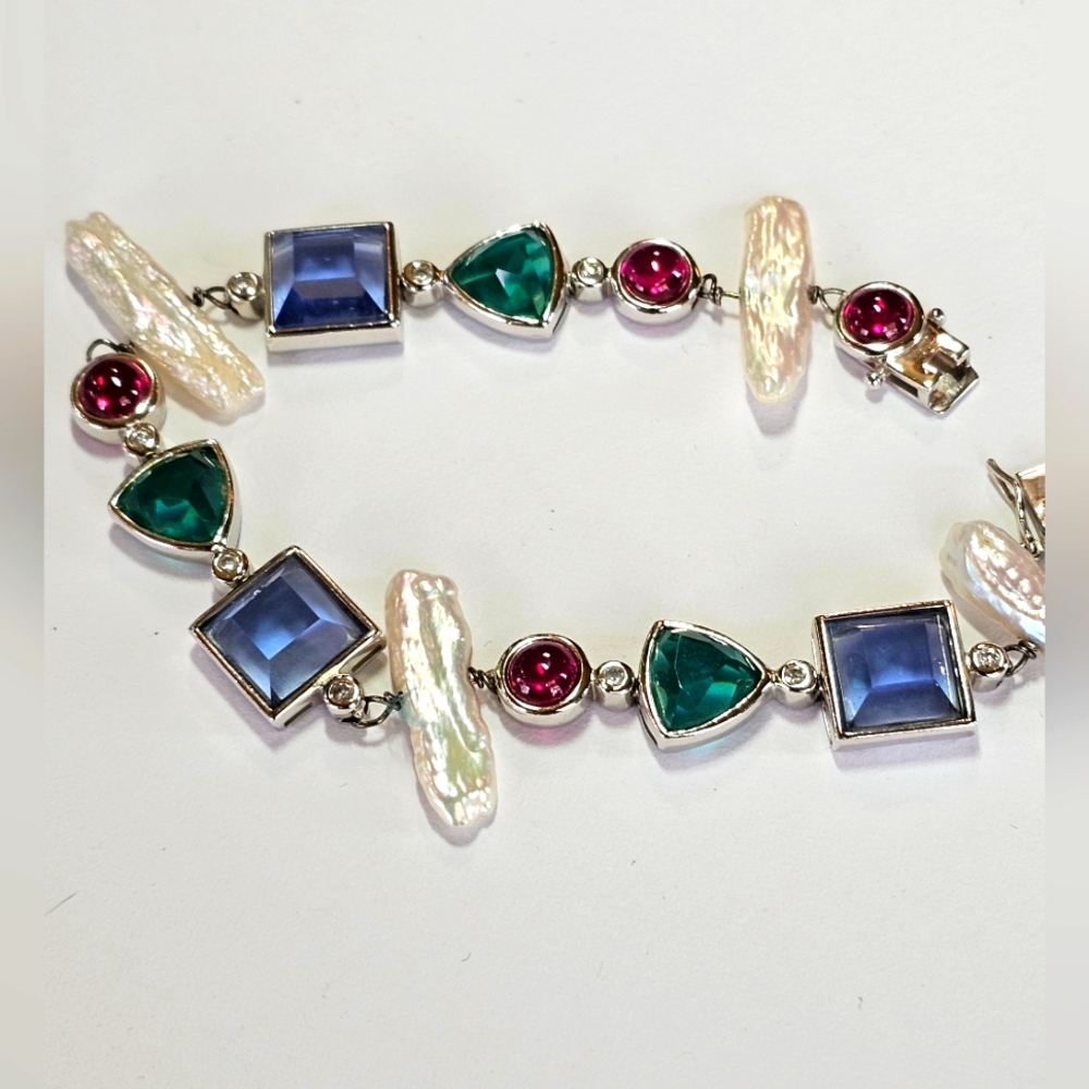 Genuine Ross Simons Bracelet in Sterling Silver.